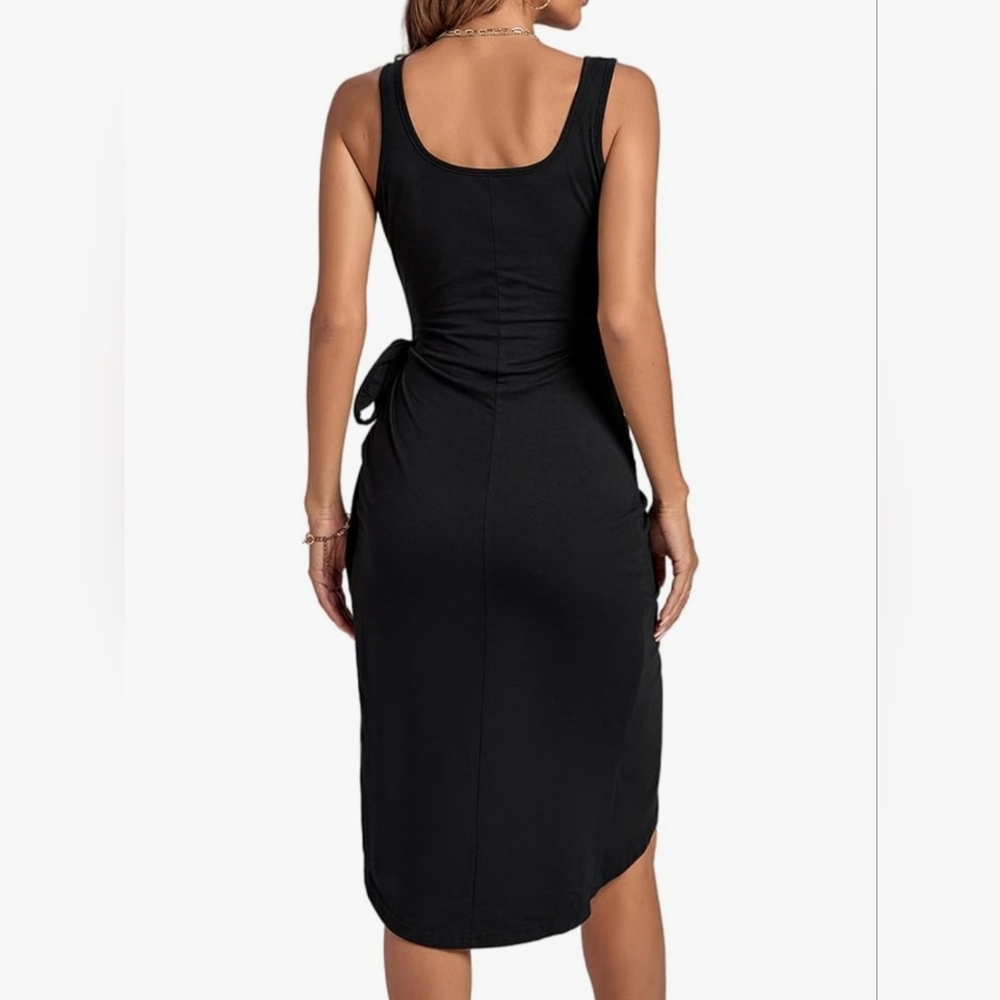 Split front bodycon dress - Picture 2 of 7